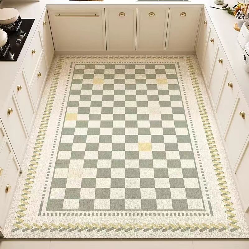 Garden Tile Kitchen Floor Mat Design 03
