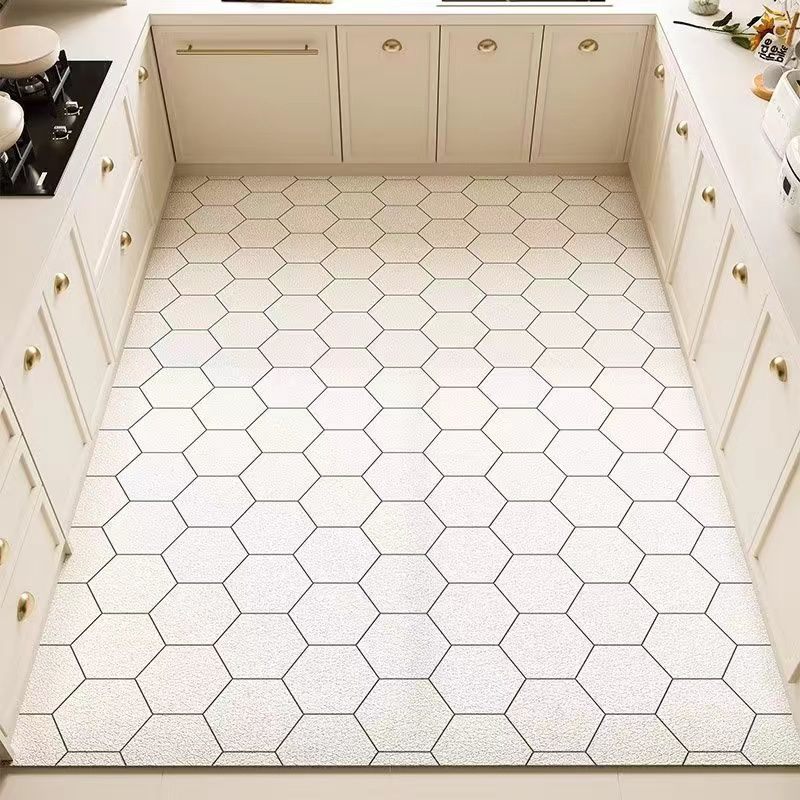 Garden Tile Kitchen Floor Mat Design 04