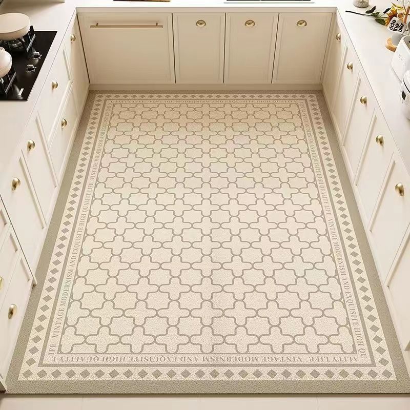 Garden Tile Kitchen Floor Mat Design 05