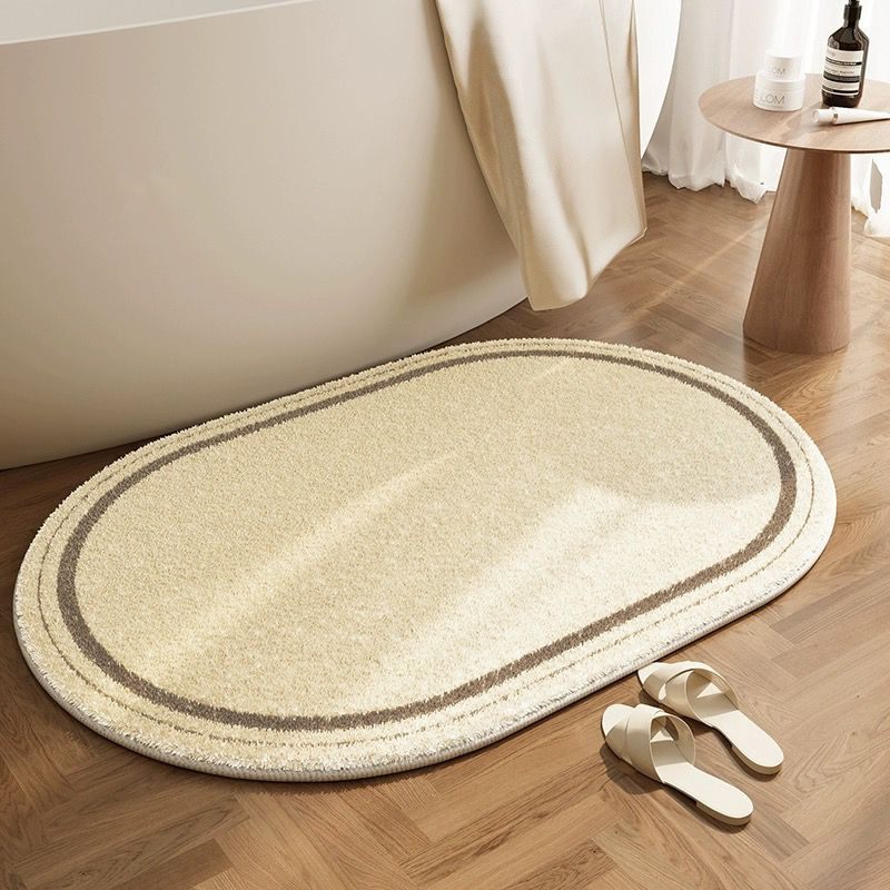 Luxe Faux Cashmere Bath Mat Design 02
