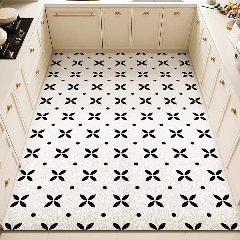 Modern Tile Kitchen Floor Mat Design 02