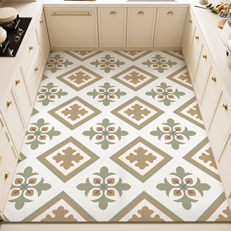 Modern Tile Kitchen Floor Mat Design 05