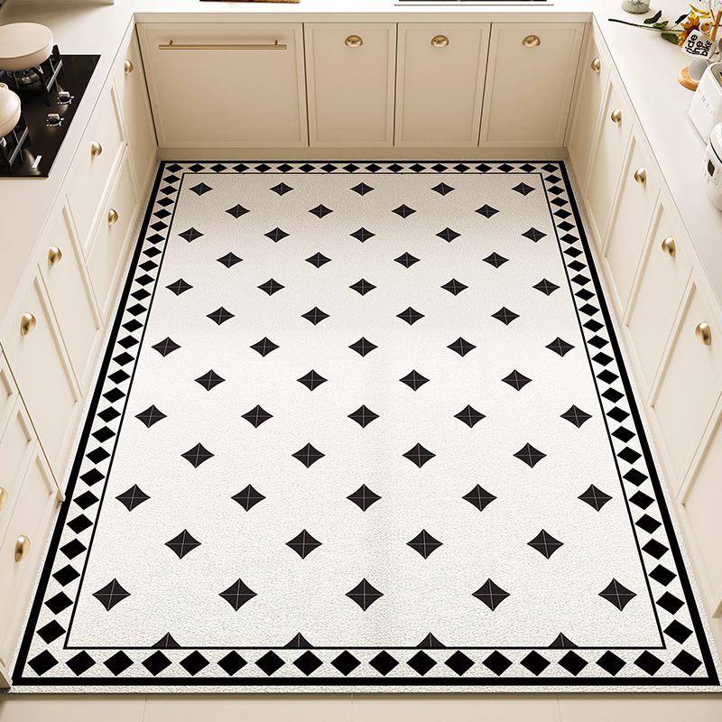 Modern Tile Kitchen Floor Mat Design 06