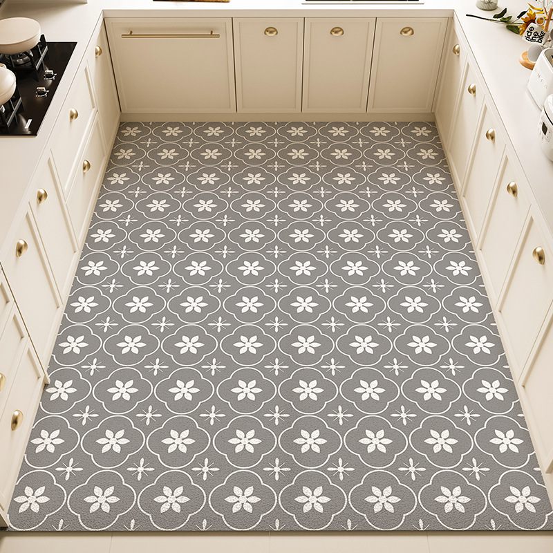 Modern Tile Kitchen Floor Mat Design 07